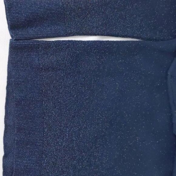 A New Day Women's Navy blue sweater pullover with metallic thread size S - Picture 8 of 9